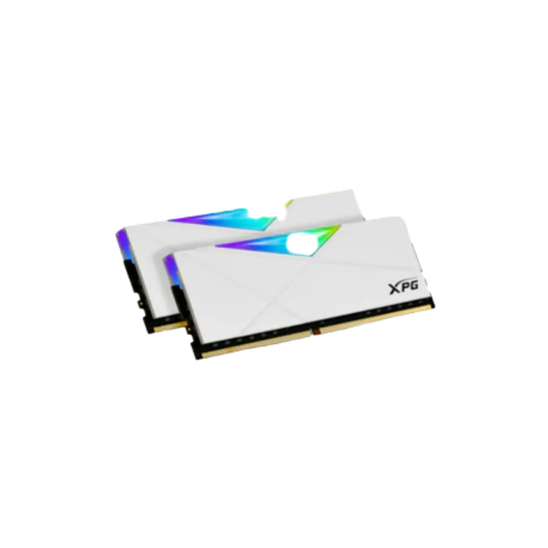 Adata XPG Spectrix D50 RGB 32GB 2X16GB DDR4 3600MHz White Desktop Memory AX4U360016G18I-DW50 - Image 2