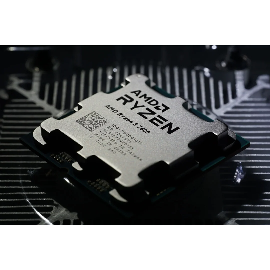 AMD Ryzen 5 7600 (AM5) Processor 3.80-5.10GHZ 6-Core 12-Threads Tray - Image 3