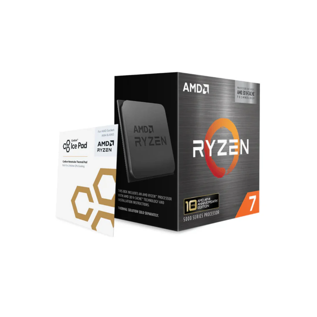 AMD RYZEN 7 5800X3D 4.5GHz 8-Core Processor 10th Anniversary Edition - Image 2