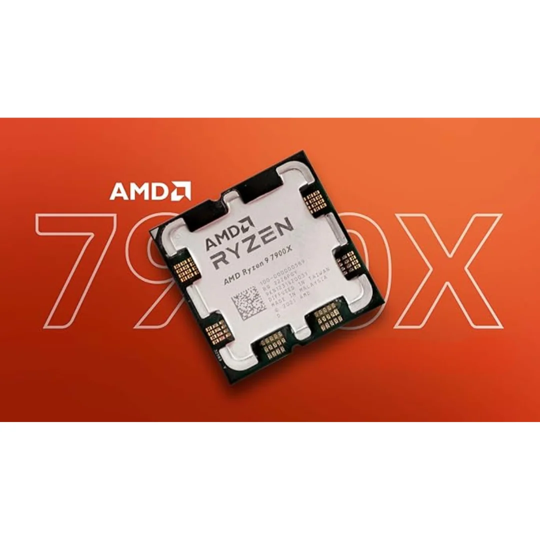 AMD Ryzen 9 7900X (AM5) Processor 4.70-5.60GHz 12-Core 24-Threads Tray - Image 3