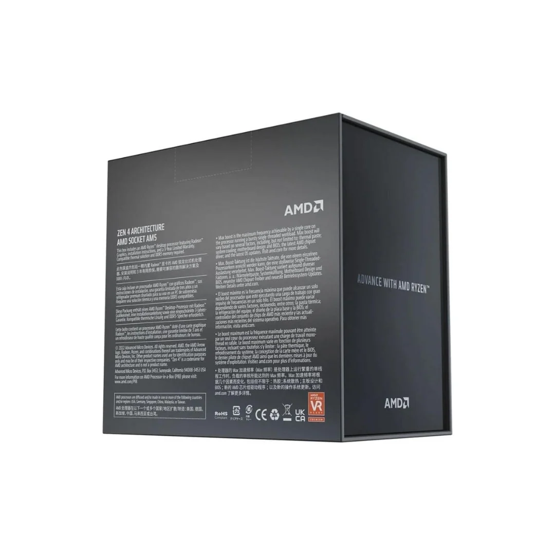 AMD Ryzen 9 7950X (AM5) Processor 4.50-5.70GHz 16-Core 32-Threads Boxed - Image 3