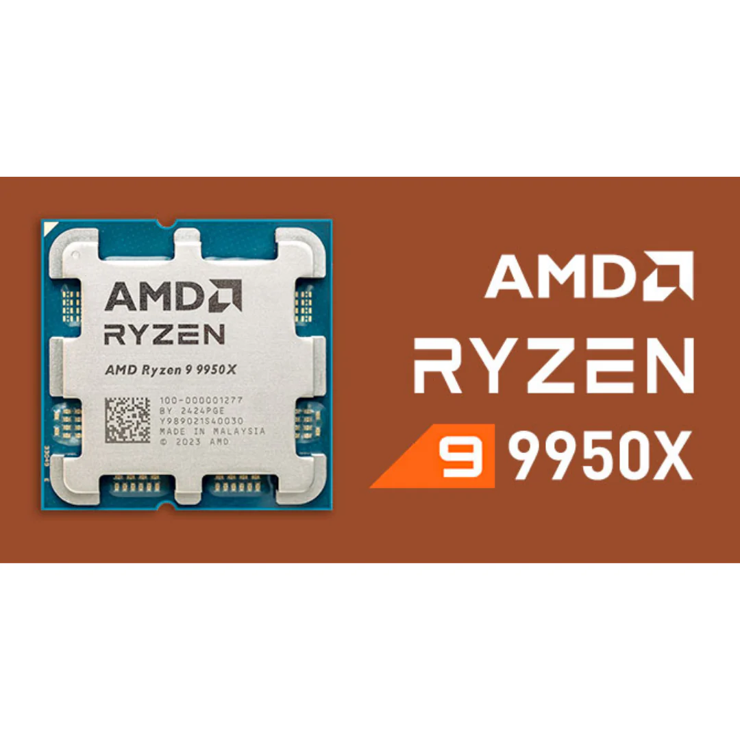 AMD Ryzen 9 9950X 16-Cores 32-Threads 80MB Cache Desktop Processor Tray - Image 4