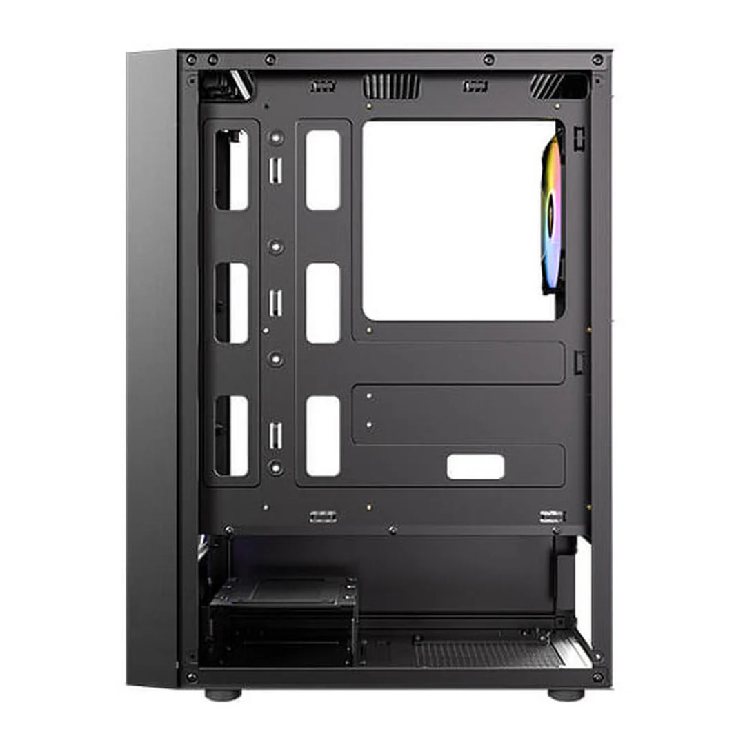 Antec AX27 RGB Elite Black Mesh TG ATX Case w/ 4X120m RGB Fan - Image 3