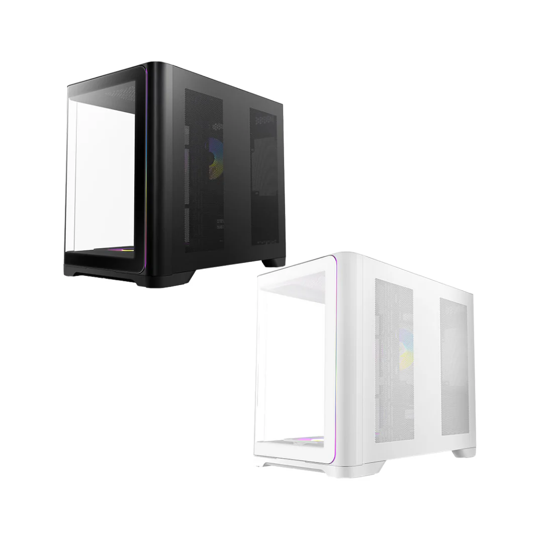 Antec C5 Curve ARGB Dual Chamber Case w/ 4x120mm Fan - Image 3
