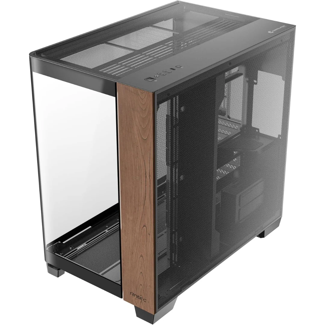 Antec C8 Curve Wood Full Tower E-ATX TG Dual Chamber Chassis - Image 2
