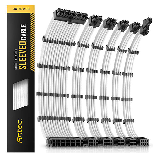 Antec Extension Cable Kit 300mm ( White AT-ECAB-BK300-C1P4-W | Black AT-ECAB-BK300-C1P4-BK ) - Image 2