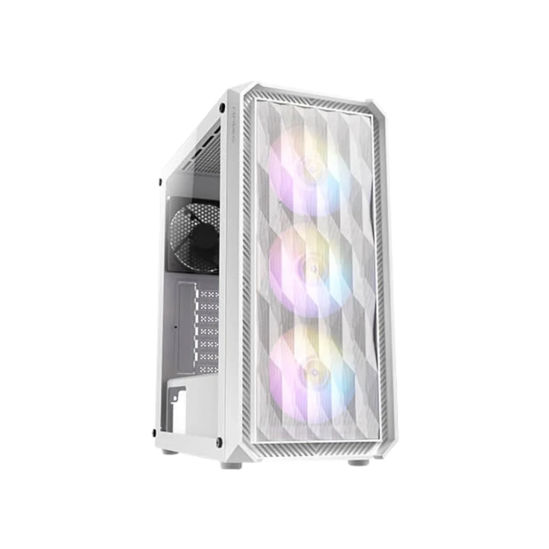 Antec NX292 Elite White TG ATX Case (Rainbow Fan 3*120mm + 1*120mm)