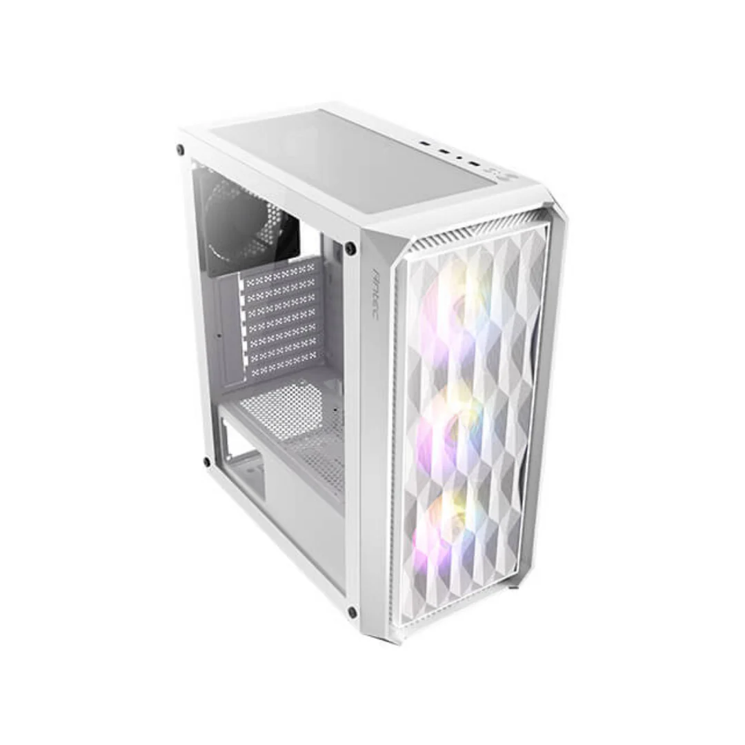 Antec NX292 Elite White TG ATX Case (Rainbow Fan 3*120mm + 1*120mm) - Image 3