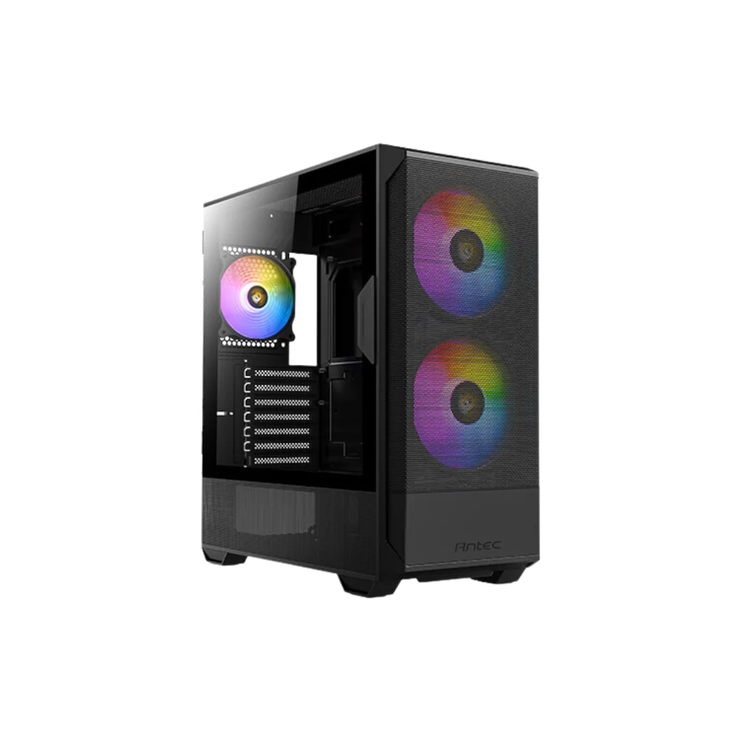 Antec NX416L TG ATX Case 2x160mm 1x120mm aRGB USB3 1C 1A - Image 6