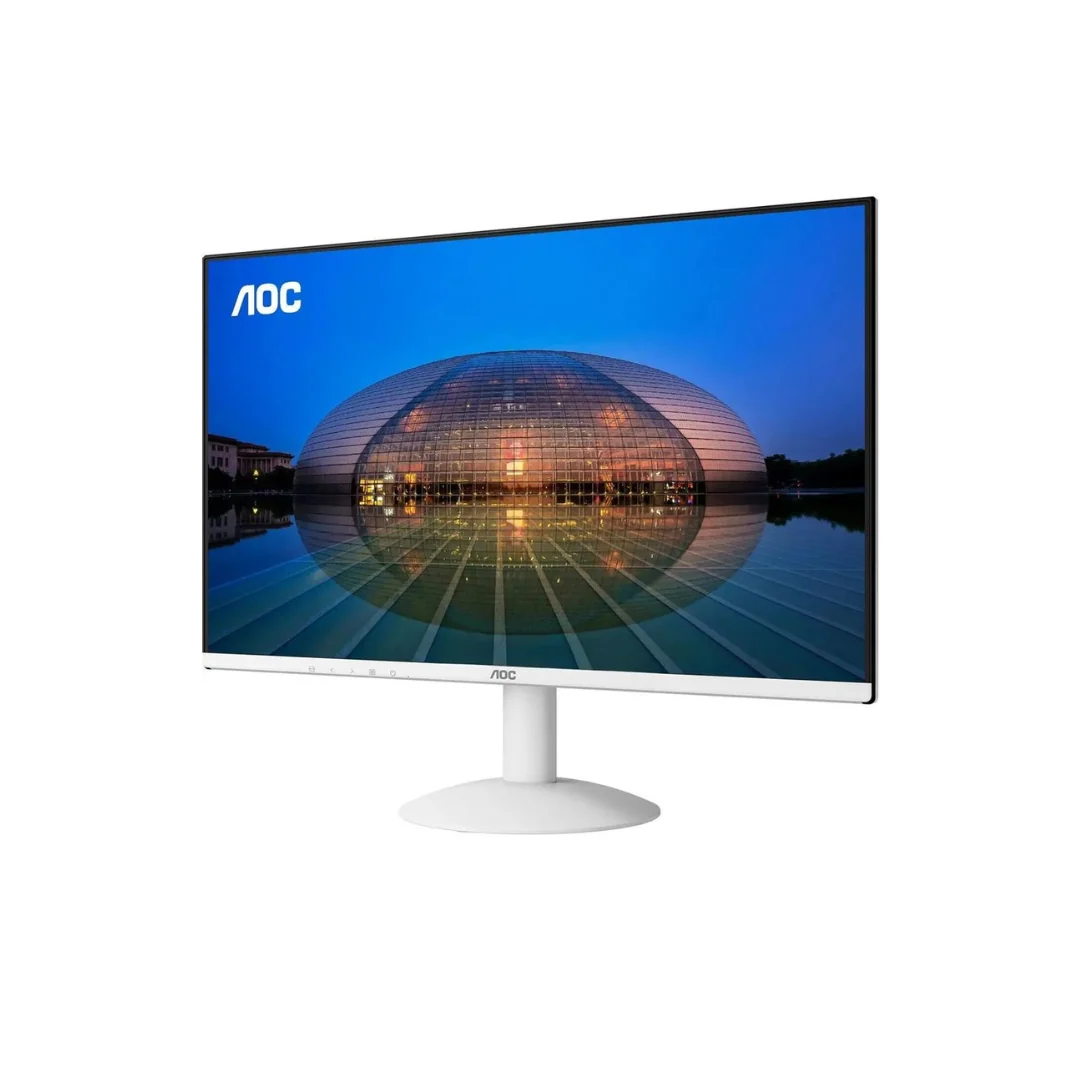 AOC 24B30H3/BW White 23.8" IPS 120Hz FHD (1920x1080) 1ms AdaptiveSync VGA Hdmi Gaming Monitor - Image 2