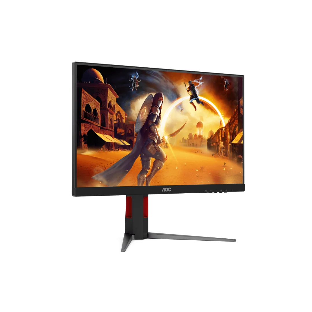 AOC 24G4H 24" IPS 200Hz FHD 1920x1080 0.3Ms Adaptive-Sync Gaming Monitor with Height / Tilt / Swivel / Pivot Adjustment - Image 4