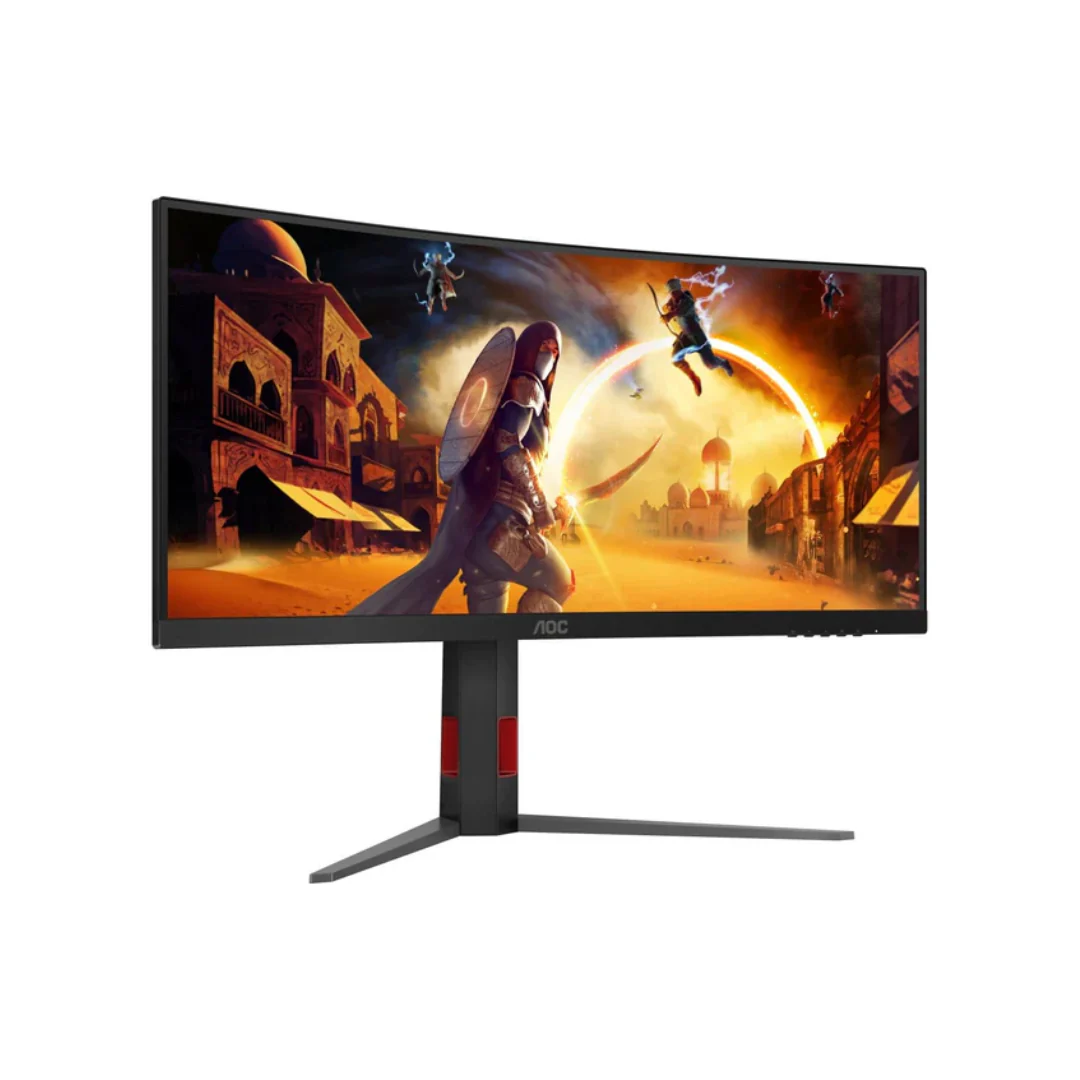 AOC CU34G4H 34" CURVE VA 200Hz WQHD 3440x1440 0.3ms FreeSync Monitor - Image 4