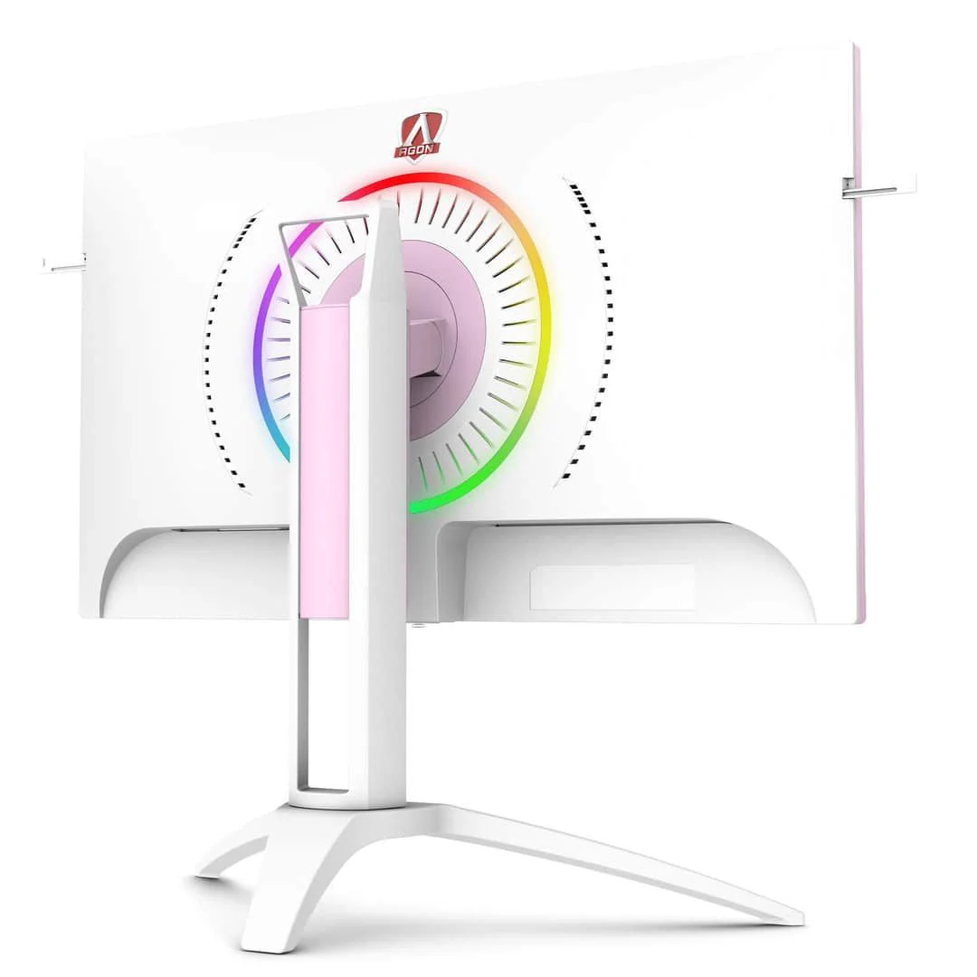 AOC AGON AG273FXR 27n Pink IPS 144hz 1080p FreeSync Monitor SPT Swivel Pivot Tilt Adj - Image 3