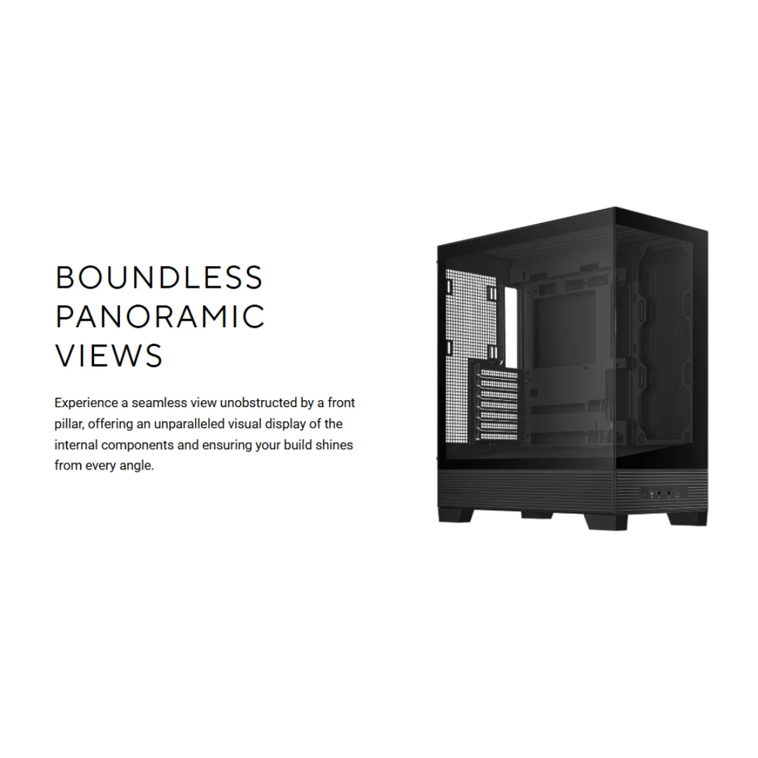 Asus A31 TG ATX Tempered Glass USB3 Mid Tower PC Case ( Black | White ) - Image 4