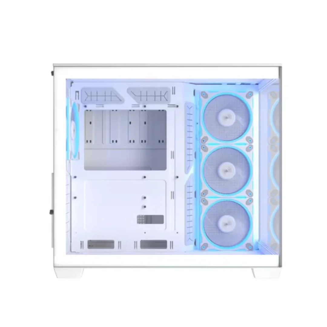 Asus A32 Plus Tempered Glass ATX PC Case with 4 Pre-Installed ARGB Fans ( Black | White ) - Image 4
