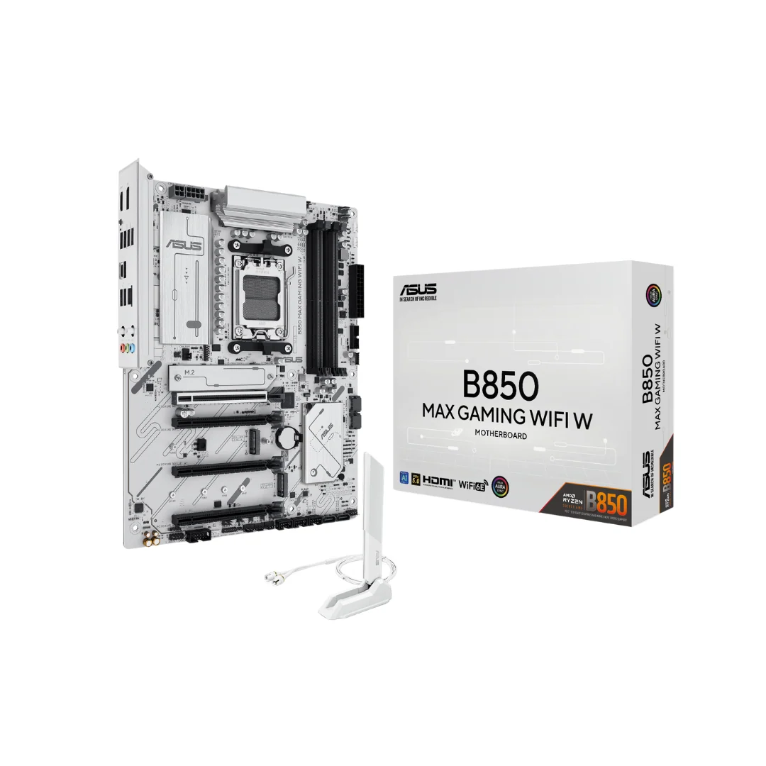 Asus B850 Max Gaming WiFi W DDR5 AM5 Motherboard