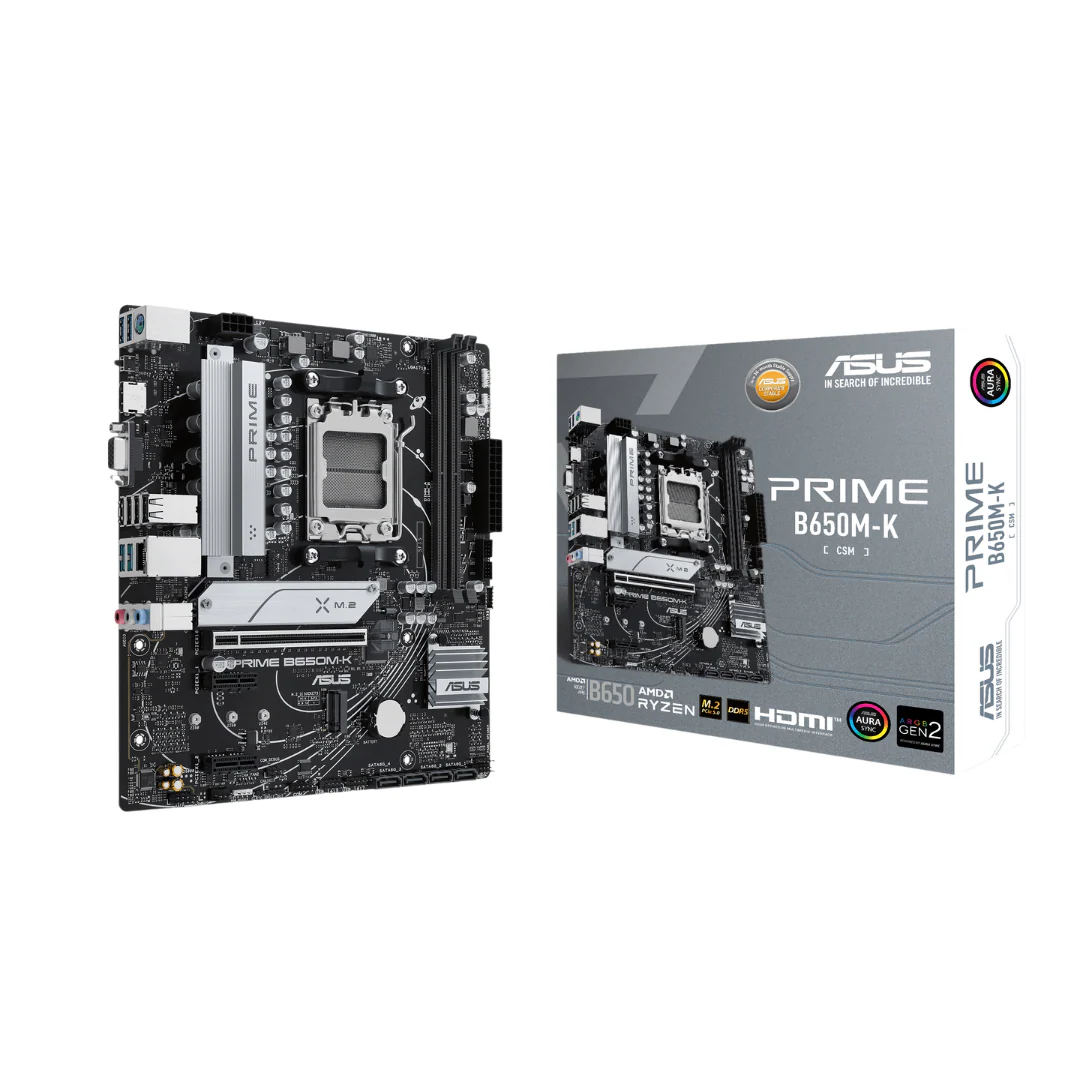 Asus Prime B650M-K DDR5 AM5 Motherboard