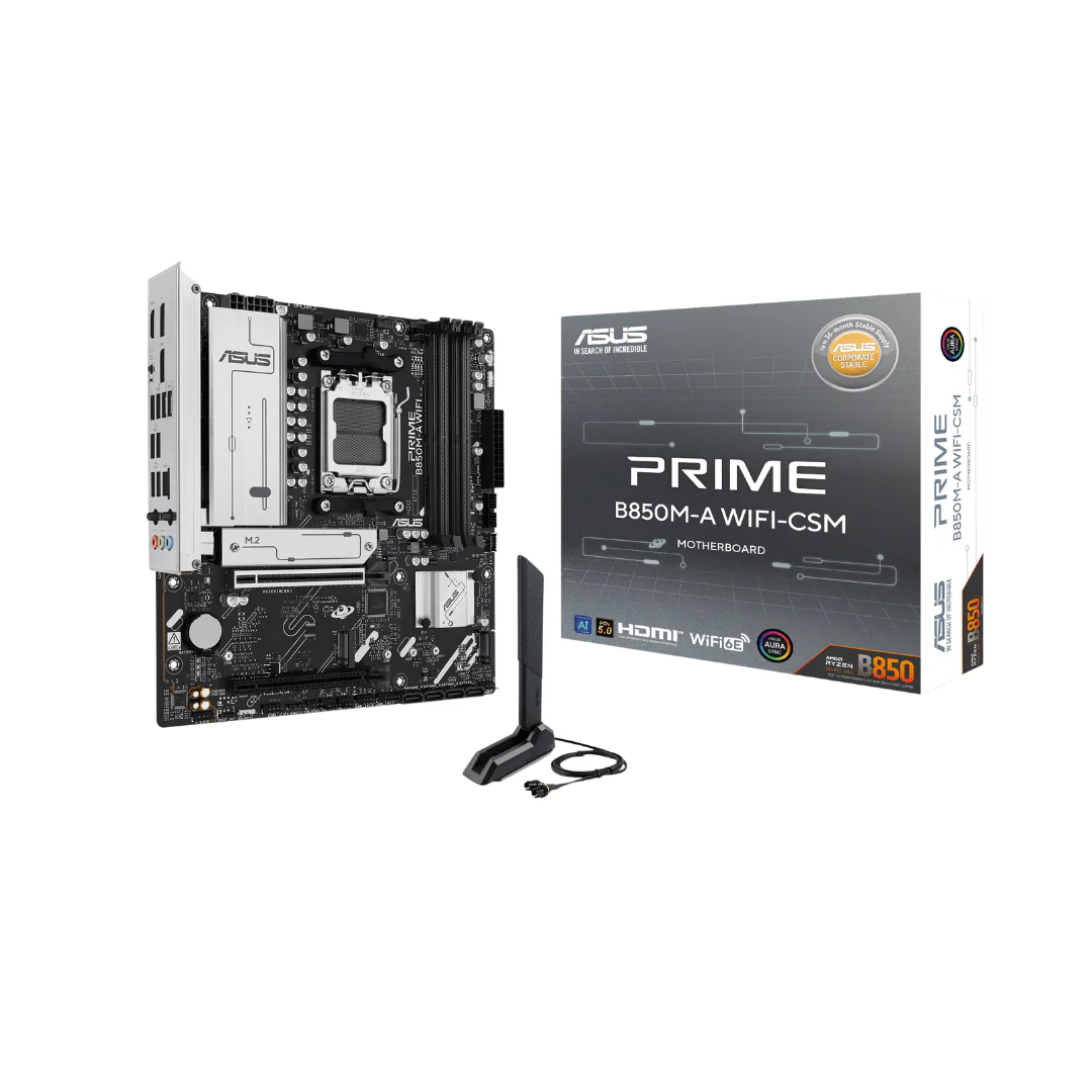Asus Prime B850M-A WIFI-CSM DDR5 AM5 Motherboard