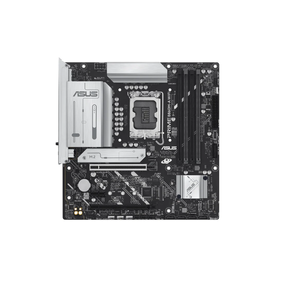 Asus Prime B860M-A WiFi-CSM 4*D5 mATX LGA1851 Motherboard - Image 2