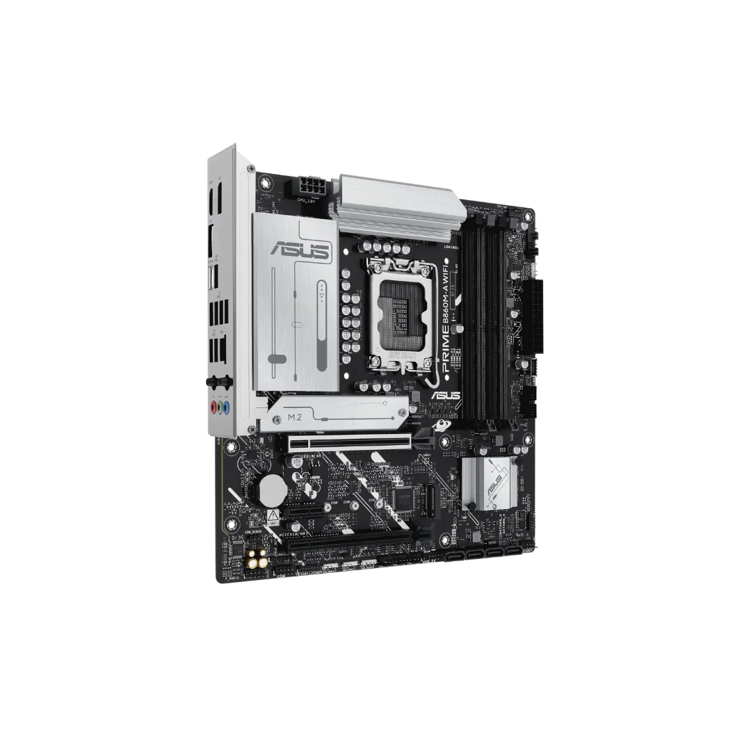 Asus Prime B860M-A WiFi-CSM 4*D5 mATX LGA1851 Motherboard - Image 3