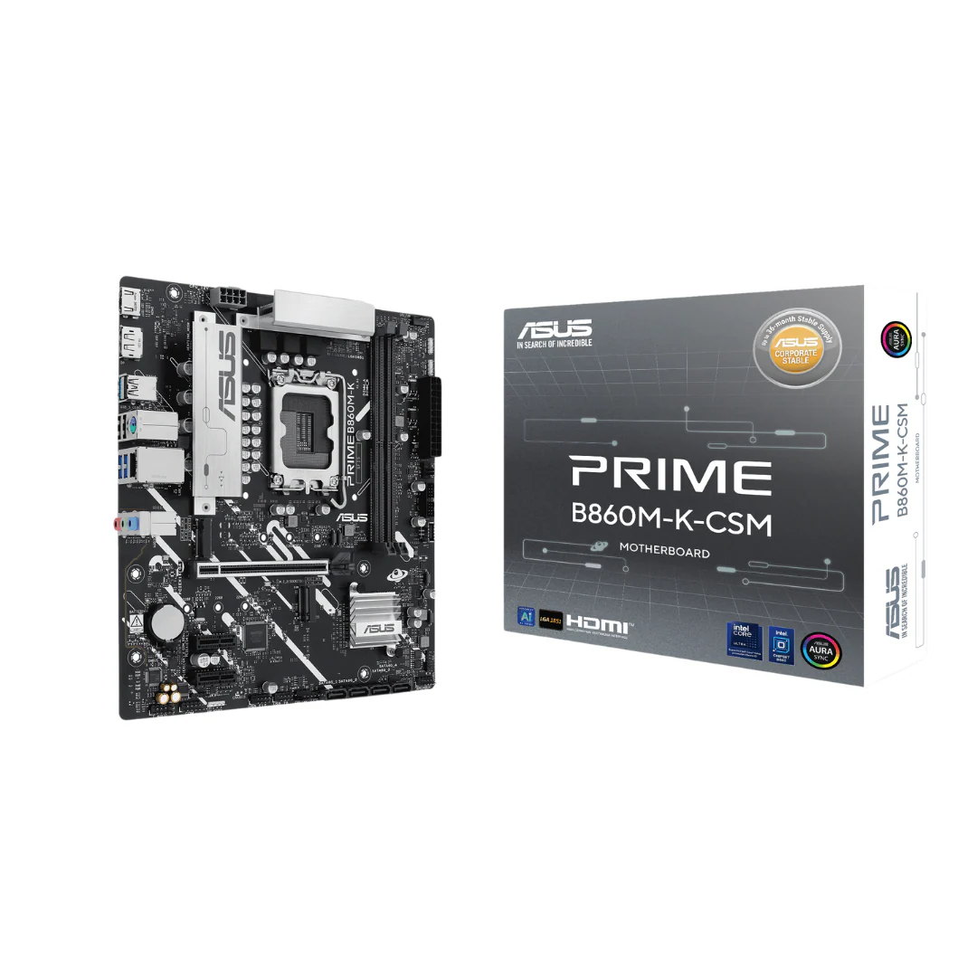 Asus Prime B860M-K CSM DDR5*2 mATX LGA1851 Motherboard