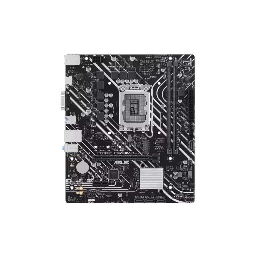 Asus PRIME H610M-K DDR5 (LGA 1700) Motherboard 2xDDR5 - Image 2