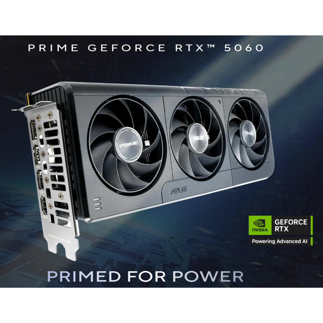 Asus Prime RTX 5060 OC 8GB PRIME-RTX5060-O8G Graphics Card - Image 5