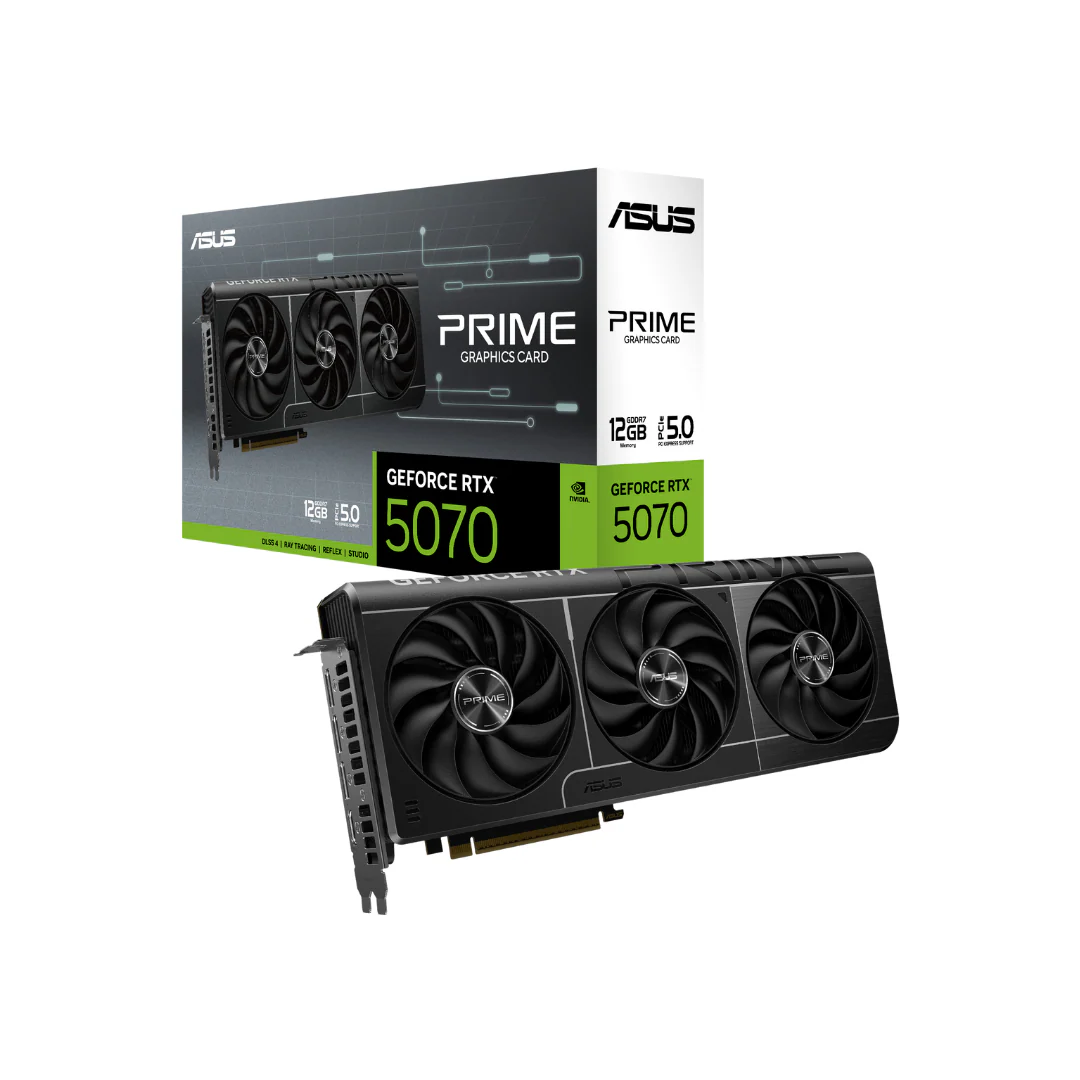 Asus Prime RTX 5070 12GB GDDR7 Graphics Card PRIME-RTX5070-12G