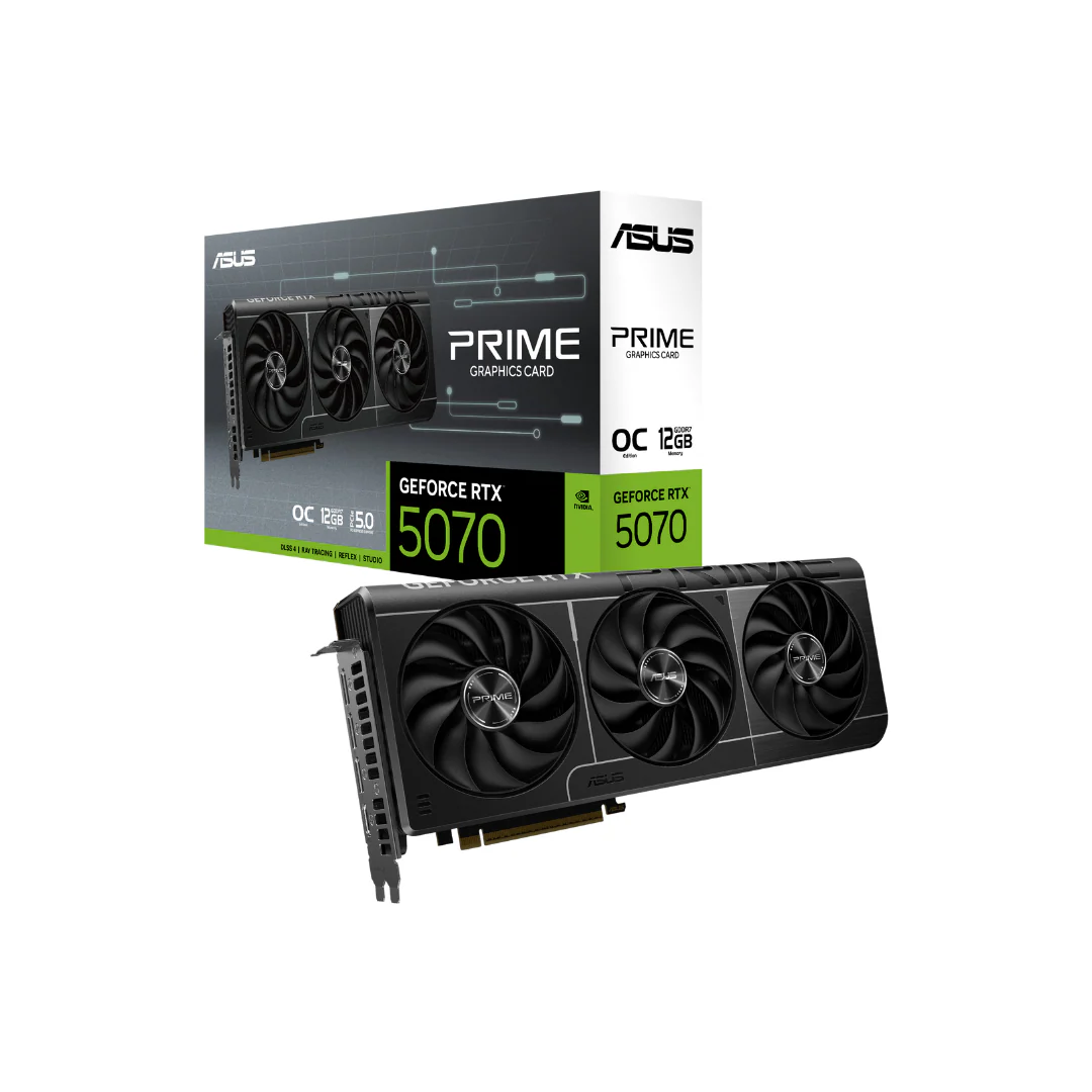 Asus Prime RTX 5070 OC 12GB GDDR7 Graphics Card PRIME-RTX5070-O12G