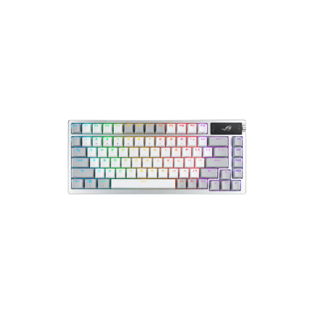 Asus ROG Azoth NX Snow Custom Hot-swappable Wireless Mechanical Gaming Keyboard M701