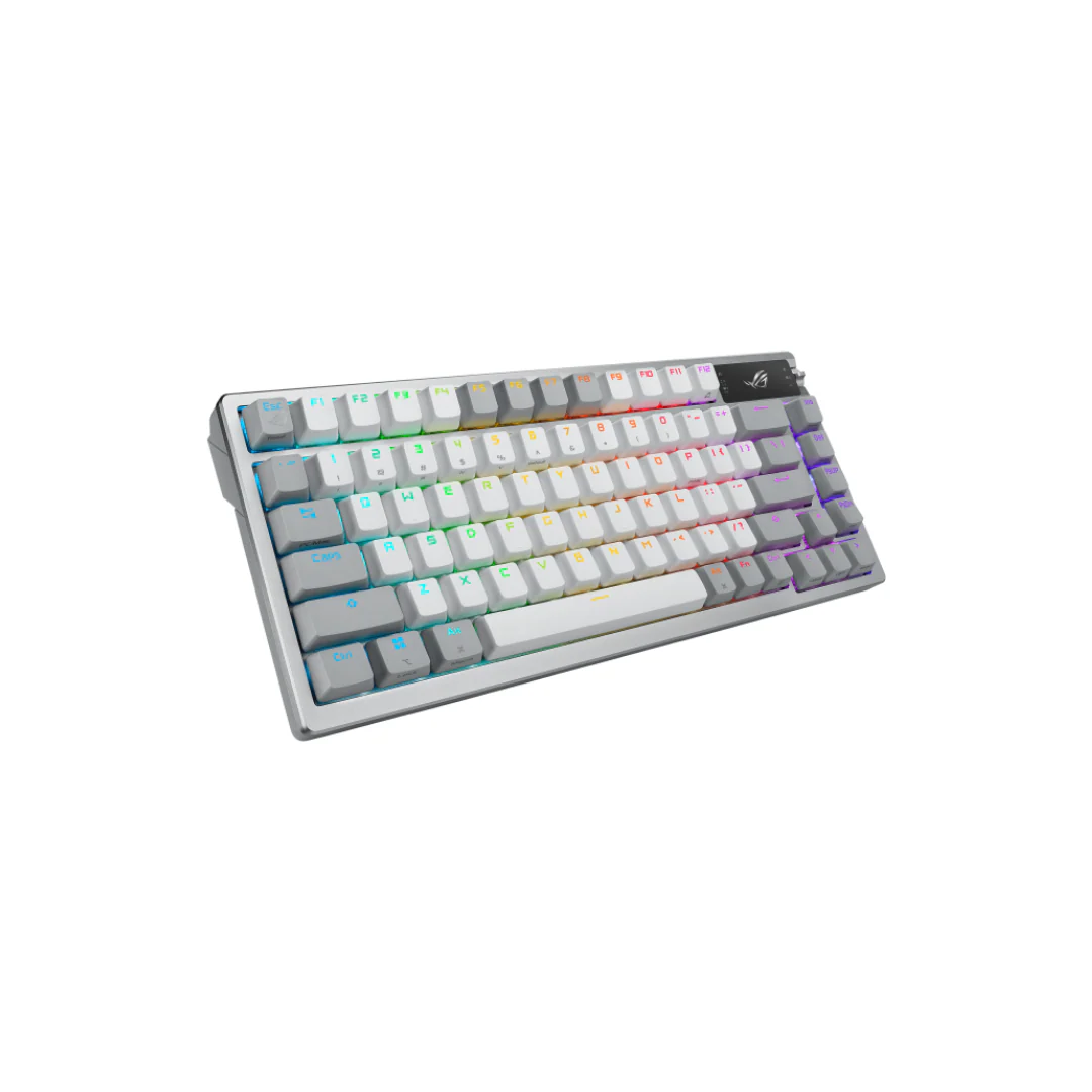 Asus ROG Azoth NX Snow Custom Hot-swappable Wireless Mechanical Gaming Keyboard M701 - Image 2