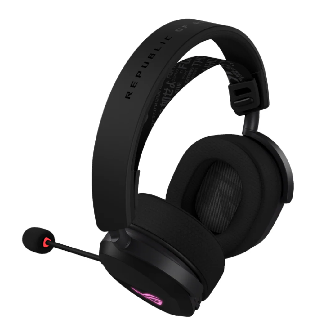 Asus ROG Pelta Tri-Mode RGB Wireless Black Gaming Headset A501 - Image 2