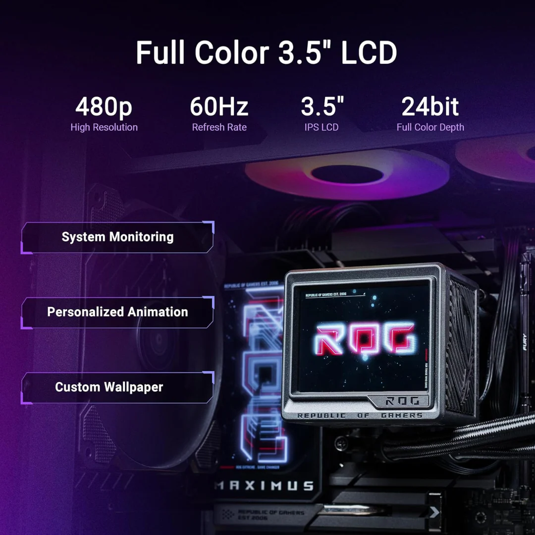 ASUS ROG RYUJIN III 360 ARGB Extreme Liquid Cpu Cooler (Black | White) - Image 4