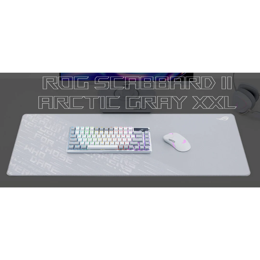 Asus ROG Scabbard II Arctic Gray XXL Mouse Pad NC18 - Image 4