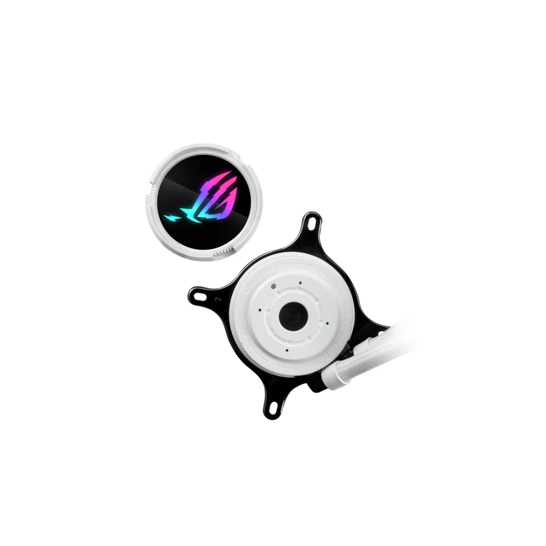 Asus ROG Strix LC III 360 ARGB White 360mm Liquid AIO CPU Cooler ROG-STRIX-III-LC360-ARGB-White - Image 3