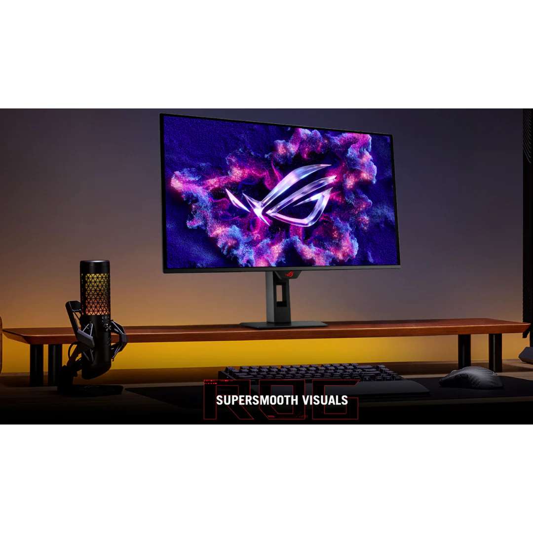 Asus ROG Strix OLED XG27ACDMS 27" QD-OLED 280Hz QHD (2560x1440) 0.03ms(GTG) Ultra Fast Gaming Monitor with Height/Tilt/Swivel/Pivot Adjustment - Image 4