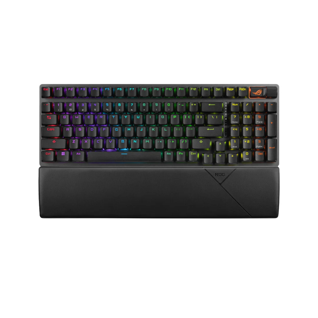 Asus ROG Strix Scope II 96 Wireless Black Tri-Mode Hotswappable NX SNOW Mechanical Keyboard X901 - Image 2