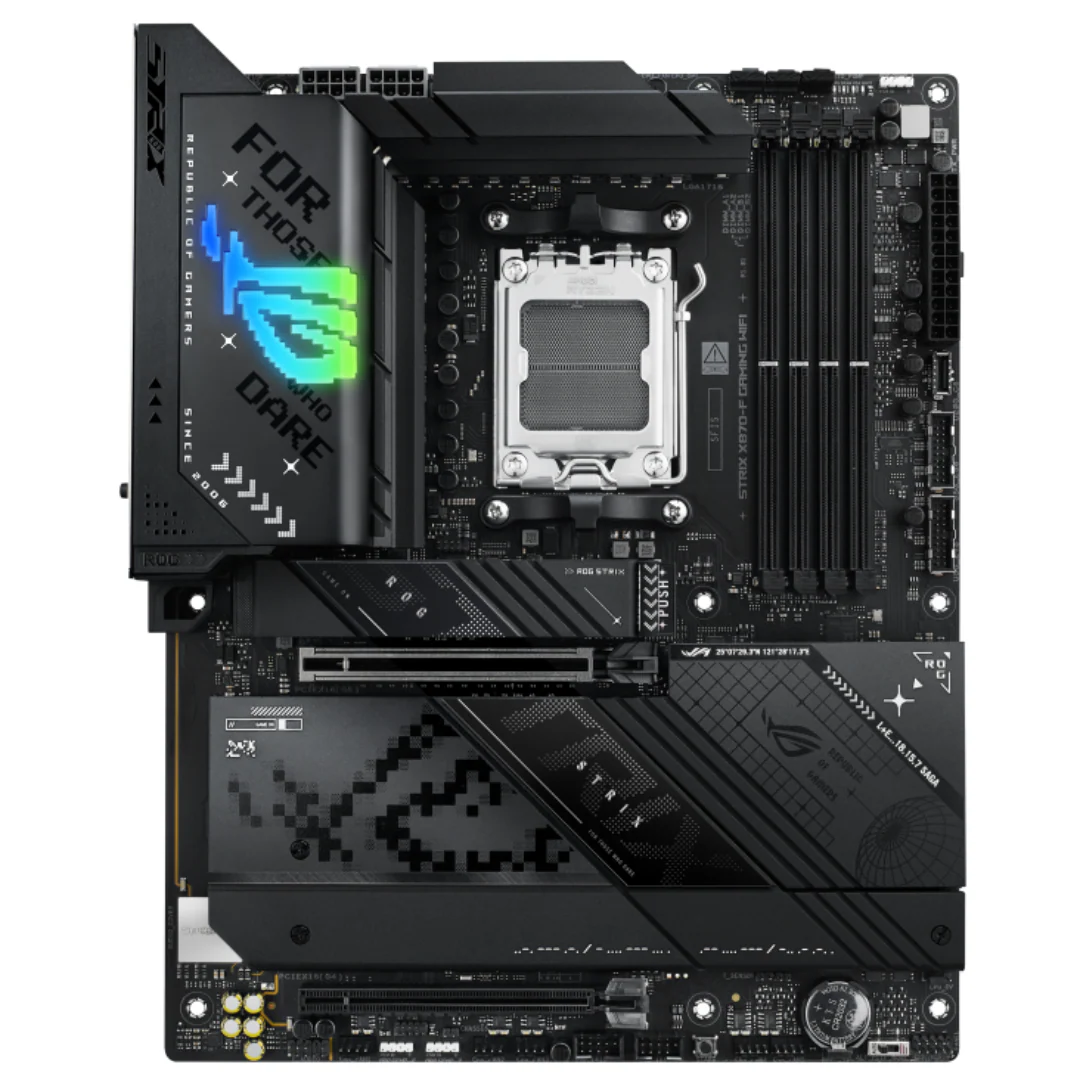 Asus ROG Strix X870-F Gaming WiFi 4*DDR5 AM5 Motherboard - Image 2