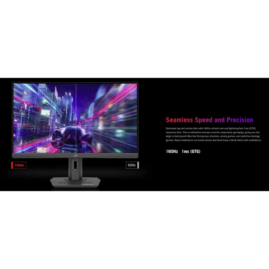 Asus ROG Strix XG27UCS 27" Fast IPS 160Hz 4K UHD 3840x2160 1ms (GTG) USB Type-C Gaming Monitor - Image 4