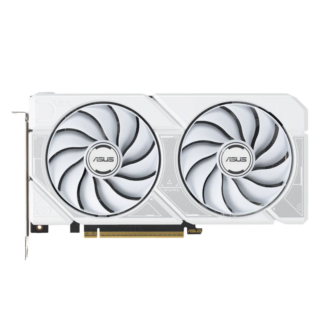 Asus RTX 5060 TI Dual OC WHITE 16GB DUAL-RTX5060TI-O16G WHITE Graphics Card - Image 2