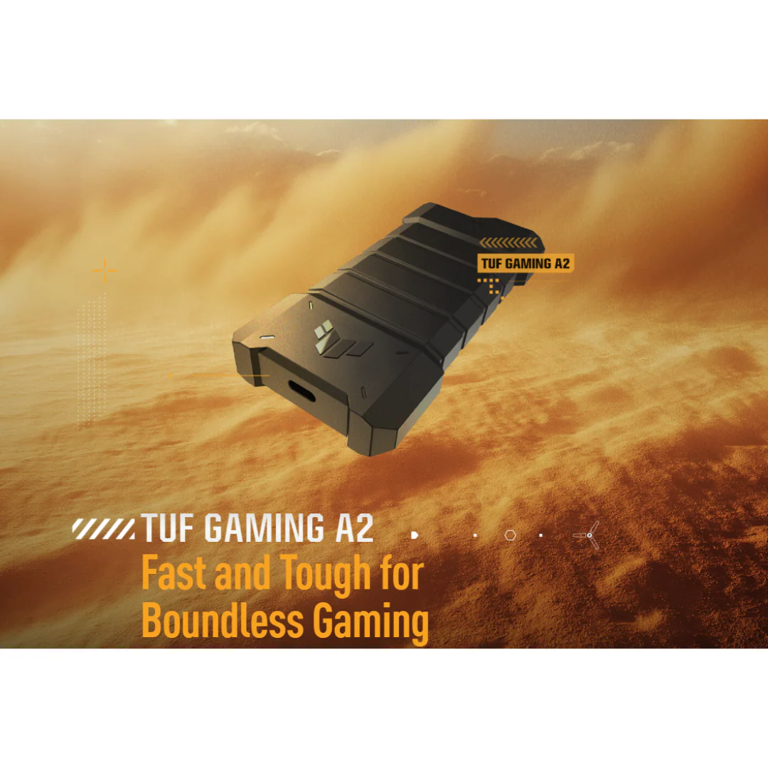 Asus TUF Gaming A2 M.2 NVMe SSD Enclosure USB3.2 Gen 2x2 Type-C - Image 4