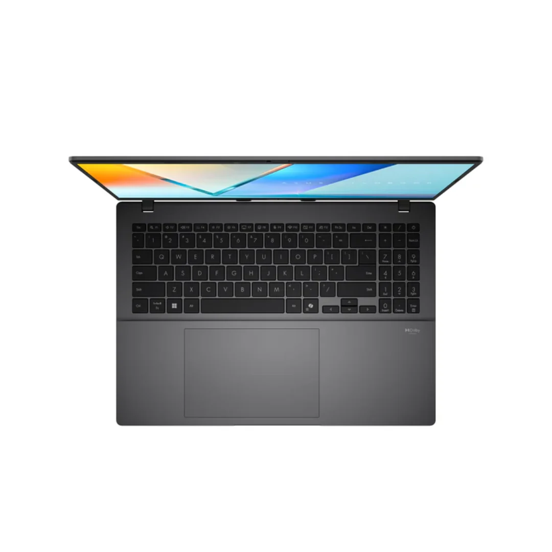 Asus Vivobook S16 S3607QA-PL003WSM Laptop (Matte Gray) | 16" 2.5K (2560x1600) 144Hz IPS | Snapdragon X X1 26 100 | 16GB RAM | 512GB SSD | Qualcomm Adreno GPU | Windows 11 Home | MS Office Home 2024 + MS 365 Basic + Asus Backpack - Image 4