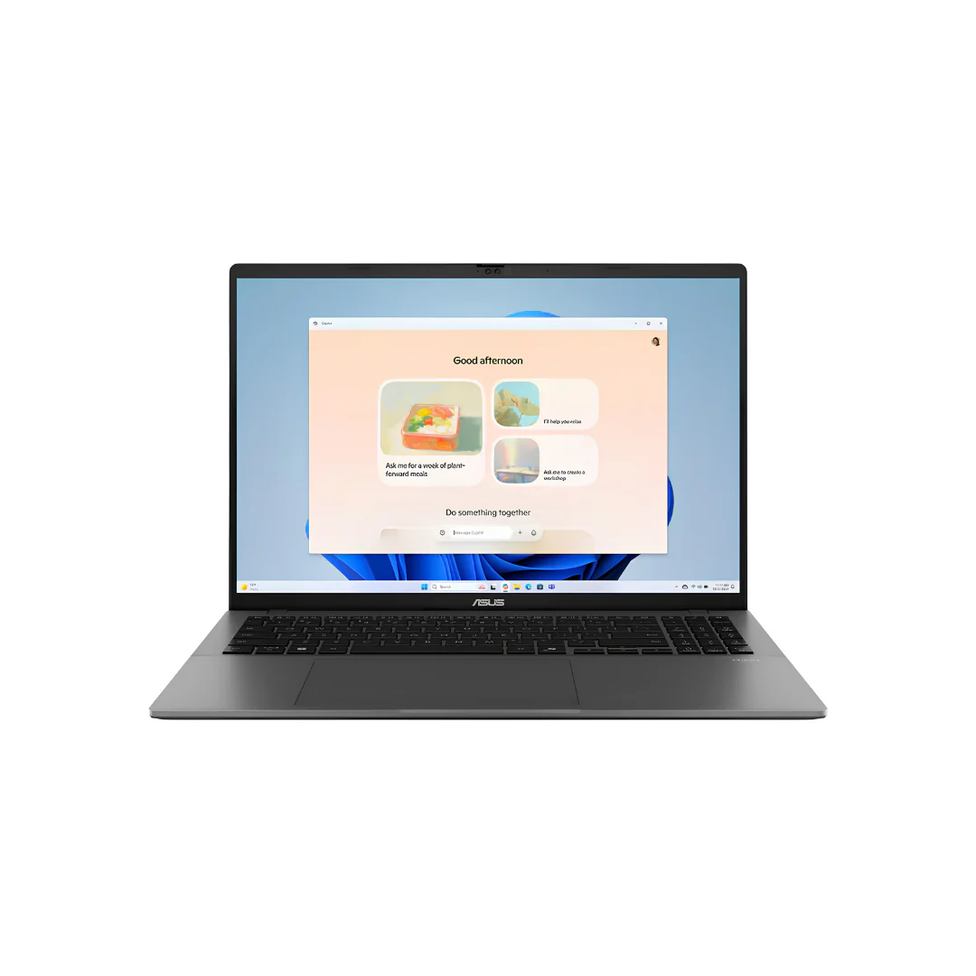 ASUS Vivobook S16 S3607VA-RP181WSM Laptop (Matte Gray) | 16" WUXGA (1920x1200) IPS | Core 5 210H | 16GB RAM | 512GB SSD | UHD Graphics | Windows 11 Home | MS Office Home & Student 2024 + ASUS Backpack