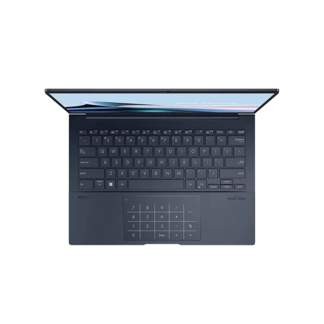 ASUS Zenbook 14 UX3405CA-ST1286WSM Laptop (Ponder Blue) | 14" OLED 3K 2880x1800 | Core Ultra 5 225H | 16GB RAM | 512GB SSD | Intel Arc Graphics | Windows 11 Home | MS Office Home 2024 + MS 365 Basic + ASUS Backpack - Image 2