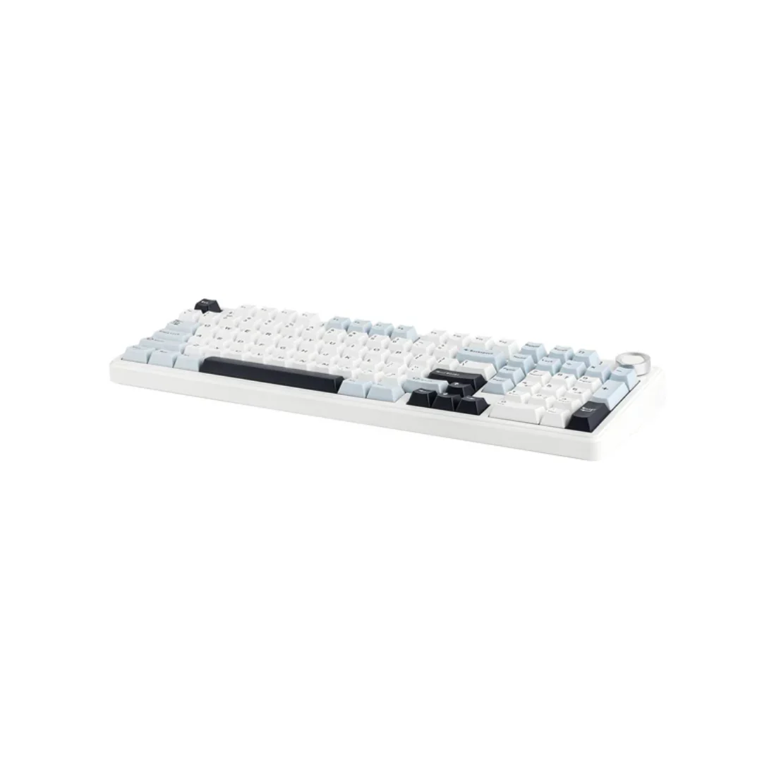 Aula F99 Pro Tri-Mode 96% 100-Key Gasket-Mounted Mechanical Keyboard with Knob (Star Vector Switch) (Blue/White/Black) - Image 3