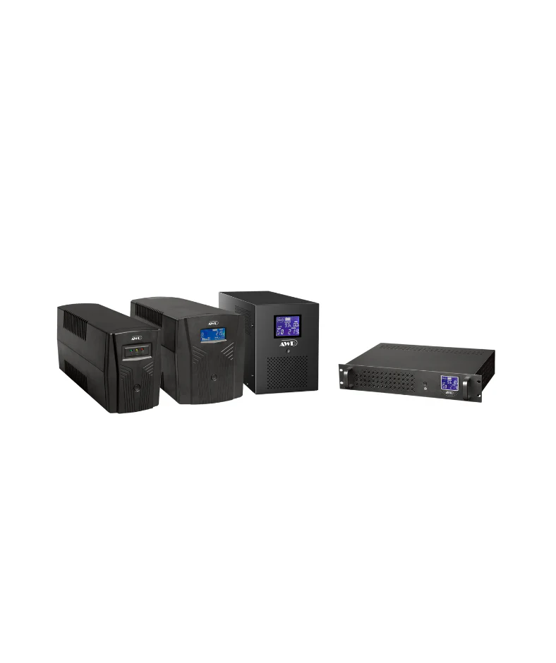 AWP Wise (AID3000 Pro LCD) 3000VA / 220VAC / 1800W UPS with LCD Display - Image 2
