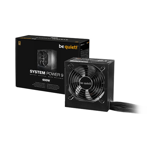 BeQuiet System Power 9 Bronze 600watts 80+ Power Supply BN972