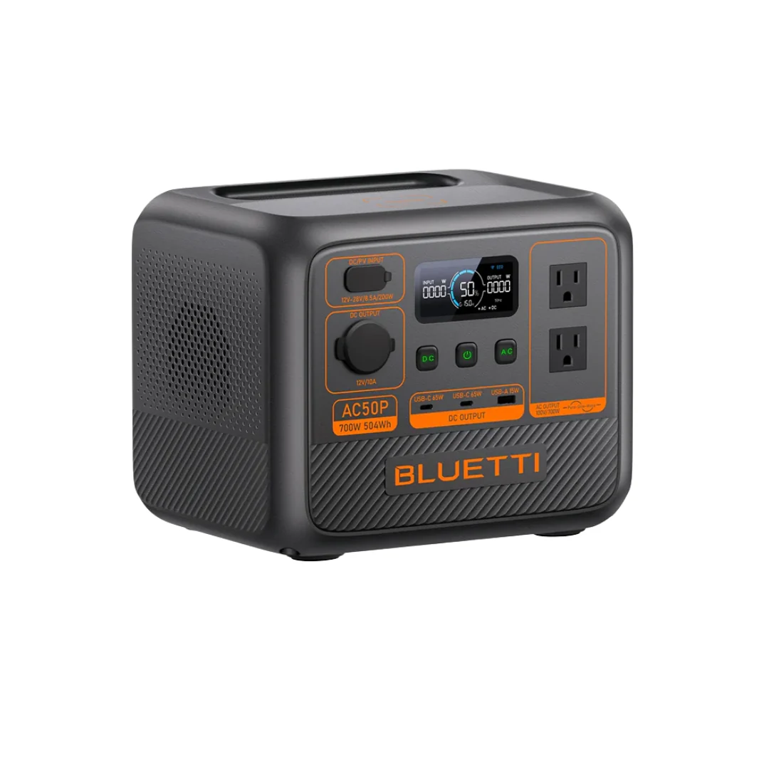 BLUETTI AC50P Portable Power Station | 700W 504Wh - Image 2