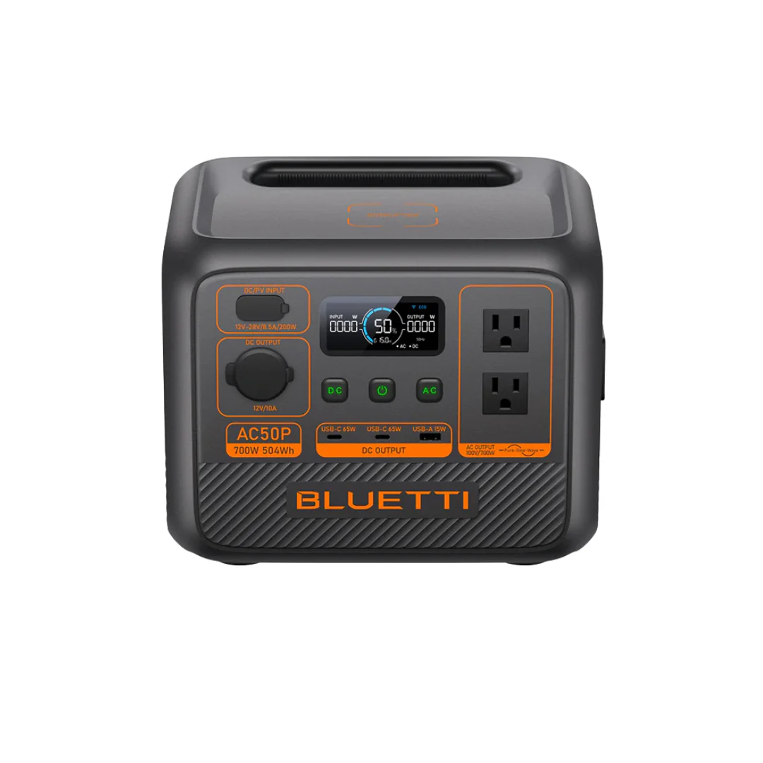BLUETTI AC50P Portable Power Station | 700W 504Wh - Image 3