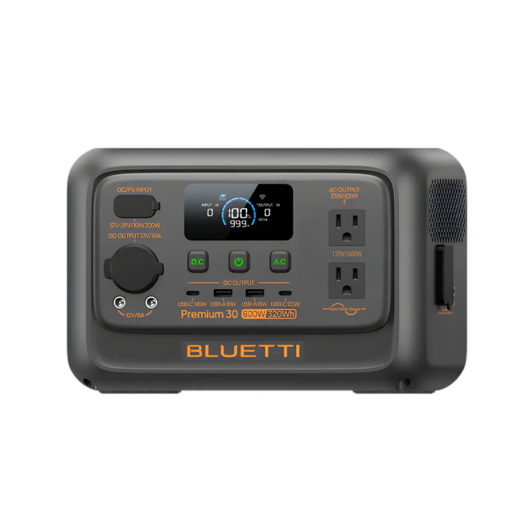 BLUETTI Premium 30 V2 600W Power Station PR30V2-PH-GY-20 - Image 2